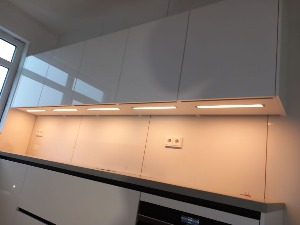 Installatie keuken licht